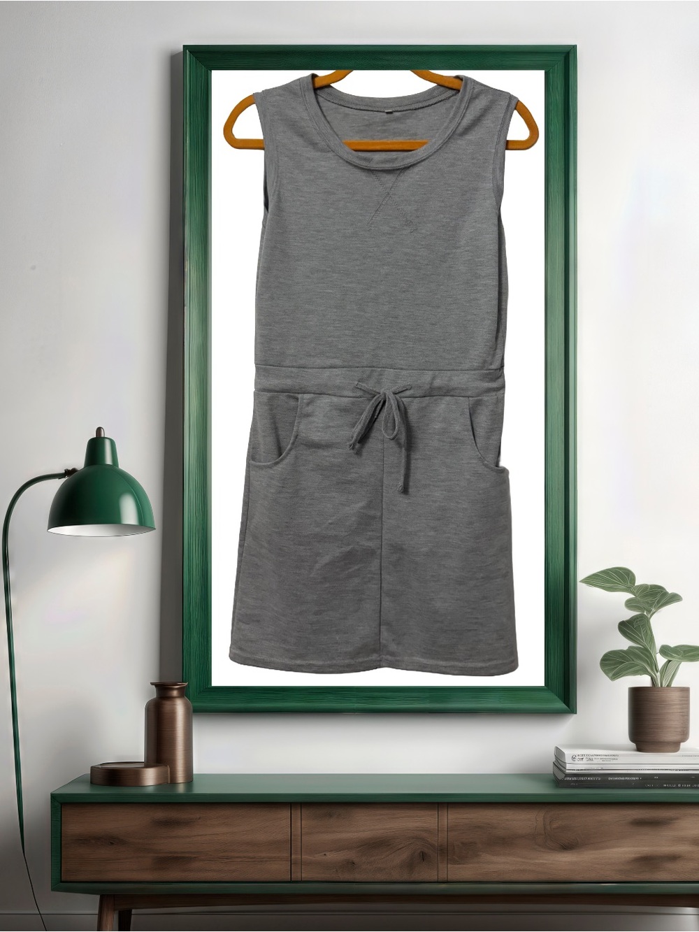 BOGO! Tank Dress with Drawstring Waist